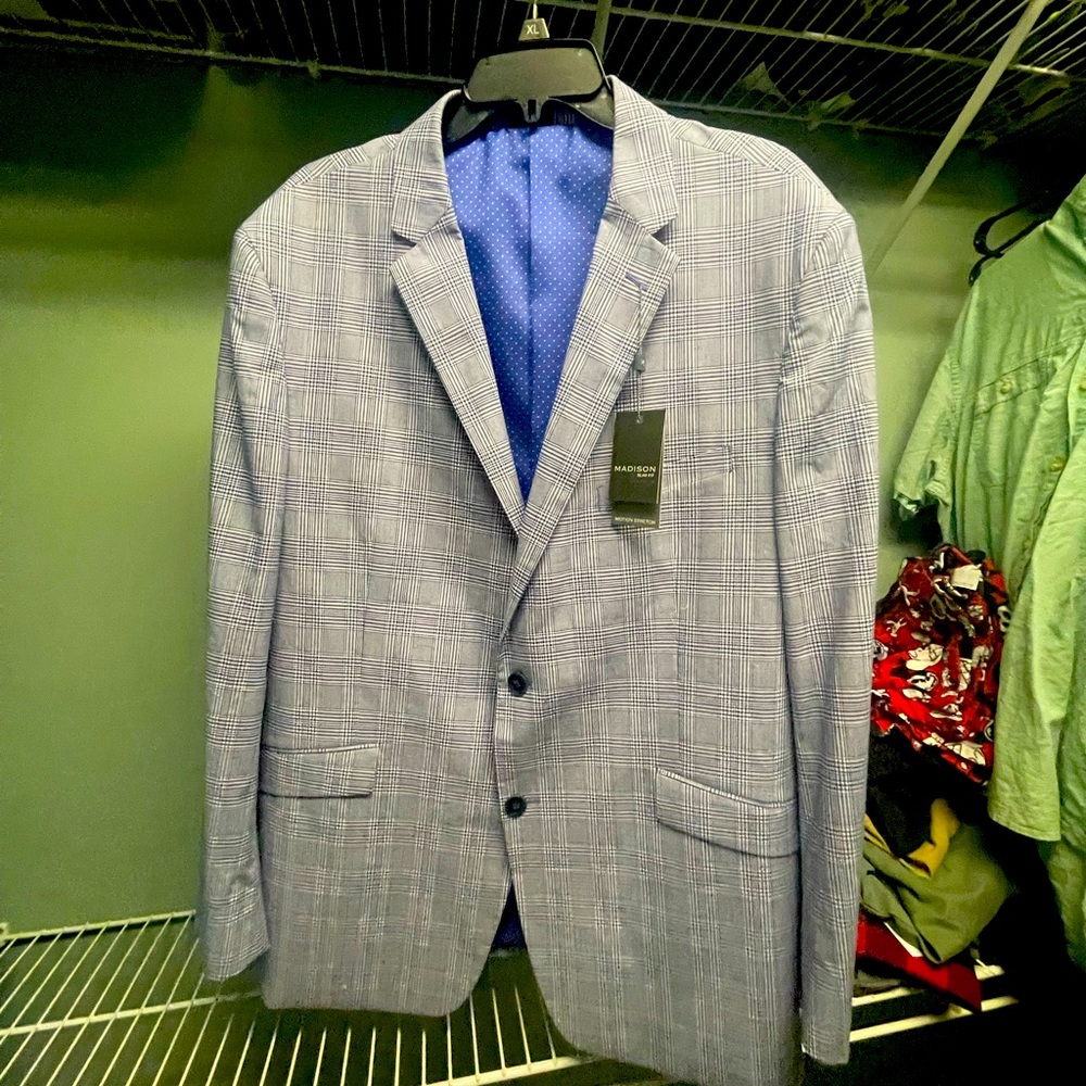 Mens Dress Jacket Madison Slim Fit